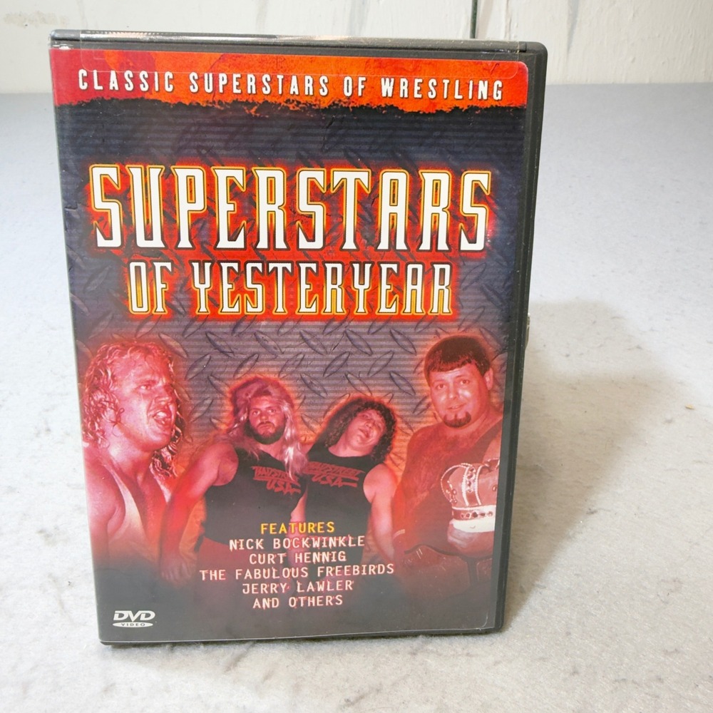 Superstars‎ of Yesteryear Classic Superstars of Wrestling DVD 2003 Delta 82 444
